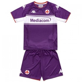 Koszulka ACF Fiorentina Dziecięcy Domowe Stroje Piłkarskie 2021/22 Krótki Rękaw
